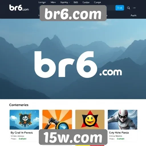 Interface do usuário do br6.com é intuitiva