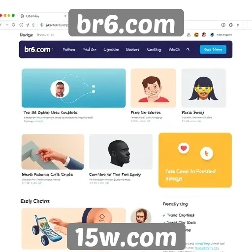 Acessibilidade e interface do br6.com para usuários
